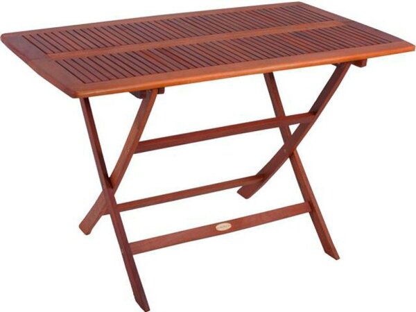 Garden Pleasure Gartentisch Orlando braun rechteckig 70,0 x 120,0 x 74,0 cm