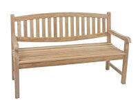 Garden Pleasure Gartenbank LOMBOK 940218 braun Holz 150,0 cm