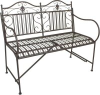 Garden Pleasure Gartenbank MANGAN 950507 schwarzbraun...
