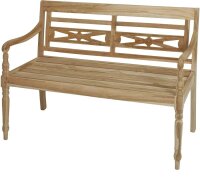Garden Pleasure Gartenbank SUMATRA 940228 braun Holz...