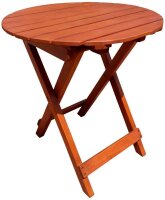 Garden Pleasure Gartentisch HANFORD braun rund 45,0 x...
