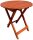 Garden Pleasure Gartentisch HANFORD braun rund 45,0 x 45,0 x 50,0 cm