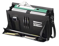 Alassio Aktentasche VENETO Lederimitat schwarz 47118
