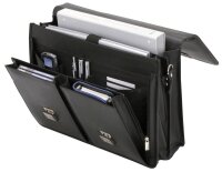 Alassio Aktentasche VENETO Lederimitat schwarz 47118