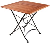 Garden Pleasure Gartentisch WIEN braun quadratisch 80,0 x...