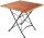 Garden Pleasure Gartentisch WIEN braun quadratisch 80,0 x 80,0 x 74,0 cm