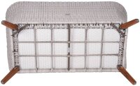 Garden Pleasure Sitzgruppe ARONA dunkelgrau, braun Kunststoff, Metall, 12-teilig