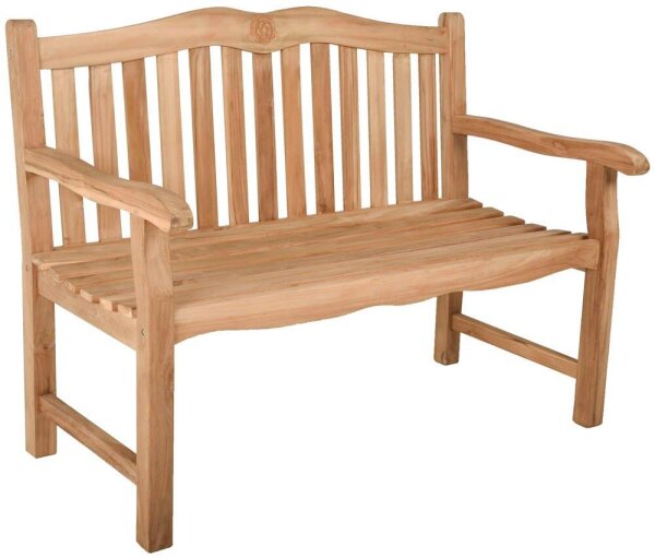 Garden Pleasure Gartenbank ROMANG 940262 braun Holz 120,0 cm