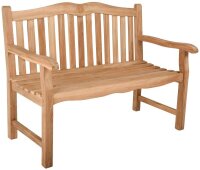Garden Pleasure Gartenbank ROMANG 940262 braun Holz 120,0 cm