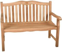 Garden Pleasure Gartenbank ROMANG 940262 braun Holz 120,0 cm