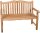 Garden Pleasure Gartenbank ROMANG 940262 braun Holz 120,0 cm