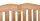 Garden Pleasure Gartenbank ROMANG 940262 braun Holz 120,0 cm