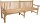 Garden Pleasure Gartenbank MADURA 940259 braun Holz 220,0 cm