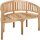 Garden Pleasure Gartenbank AMBON 940257 braun Holz 120,0 cm