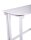 Garden Pleasure Gartentisch MANILA weiß rechteckig 76,0 x 100,0 x 50,0 cm