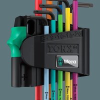 Wera Torx-Schlüsselsatz BlackLaser 05073599001 9-teilig