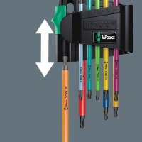Wera Torx-Schlüsselsatz BlackLaser 05073599001 9-teilig