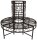 Garden Pleasure Baumbank LARISSA 950253 schwarz Metall 121,0 cm