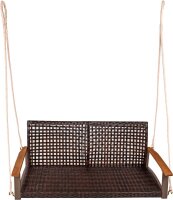 Garden Pleasure Hängebank CUNEO 970386 braun Kunststoff 114,0 cm