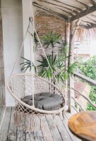 Garden Pleasure Hängesessel BARBUDA weiß, 1 St.