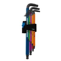 Wera Innensechskantschlüssel-Satz Black 05022210001 9-teilig