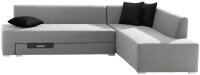 Garden Pleasure Loungesofa WELLINGTON, schwarz Kunststoff, Metall, 6-teilig  ( 305335 )