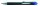 uni-ball JETSTREAM SXN-210 Gelschreiber schwarz/blau 0,5 mm, Schreibfarbe: blau, 1 St.