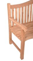 Garden Pleasure Gartenbank ROMANG 940263 braun Holz 150,0 cm