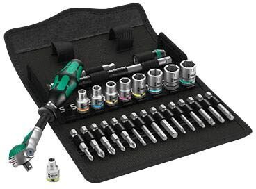 Wera Umschaltknarren-Set 8100 SA 6 Zyklop Speed 05004016001 28-tlg.