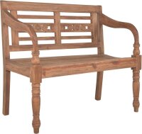 Garden Pleasure Gartenbank MOYO 960367 braun Holz 100,0 cm