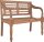 Garden Pleasure Gartenbank MOYO 960367 braun Holz 100,0 cm