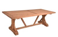 Garden Pleasure Gartentisch KISAR braun rechteckig 220,0...