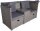 Garden Pleasure Loungegruppe SAINT TROPEZ grau Kunststoff, Metall, 7-teilig