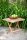 Garden Pleasure Gartentisch SIMUK braun quadratisch 50,0 x 50,0 x 50,0 cm