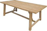 Garden Pleasure Gartentisch OAKLAND braun rechteckig...