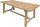 Garden Pleasure Gartentisch OAKLAND braun rechteckig 100,0 x 200,0 x 75,0 cm