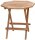 Garden Pleasure Gartentisch LUANG braun achteckig 50,0 x 50,0 x 50,0 cm