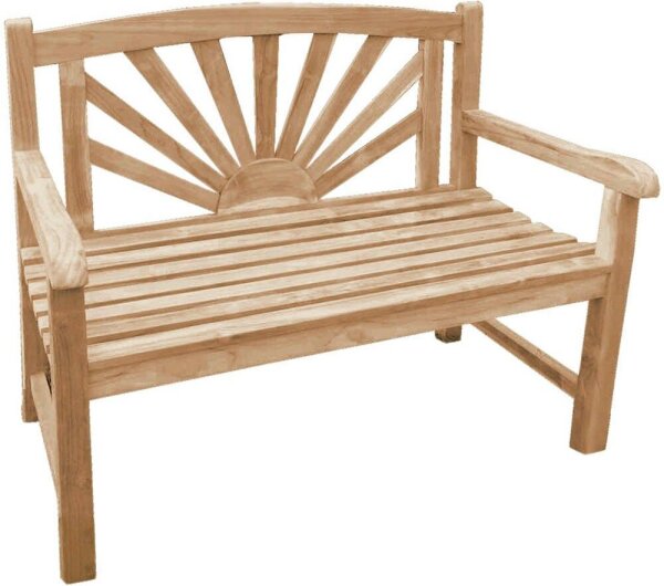 Garden Pleasure Gartenbank MARISA 940291 braun Holz 110,0 cm