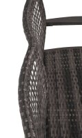 Garden Pleasure Hängebank CUNEO 970387 grau Kunststoff 114,0 cm