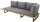Garden Pleasure Loungegruppe ACAPULCO anthrazit, schwarz Holz, Metall, 13-teilig