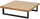 Garden Pleasure Loungegruppe ACAPULCO anthrazit, schwarz Holz, Metall, 13-teilig