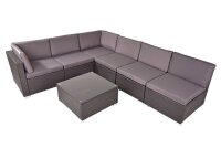 Garden Pleasure Loungegruppe SANSIBAR grau, silber...