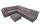 Garden Pleasure Loungegruppe SANSIBAR grau, silber Kunststoff, Metall, 18-teilig