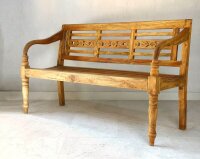 Garden Pleasure Gartenbank MOYO 960369 braun Holz 150,0 cm
