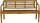 Garden Pleasure Gartenbank MOYO 960369 braun Holz 150,0 cm