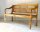 Garden Pleasure Gartenbank MOYO 960369 braun Holz 150,0 cm