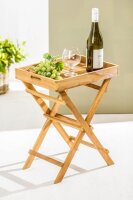 Garden Pleasure Gartentisch BACAN braun rechteckig 39,0 x...