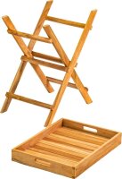 Garden Pleasure Gartentisch BACAN braun rechteckig 39,0 x 29,0 x 50,0 cm