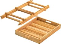 Garden Pleasure Gartentisch BACAN braun rechteckig 39,0 x 29,0 x 50,0 cm