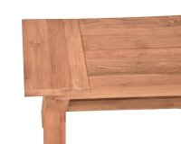 Garden Pleasure Gartenbank KISAR 940282 braun Holz 200,0 cm